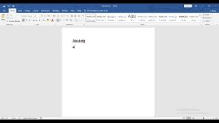 How to Bold Text on Microsoft Word