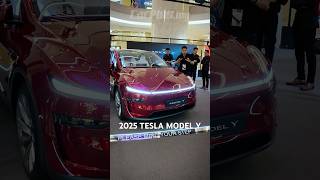 2025 Tesla Model Y Juniper Facelift RHD Debut in Singapore