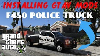 FORD POLICE TRUCK MOD FOR GTAV LSPDFR (EASY MODDING TUTORIAL)