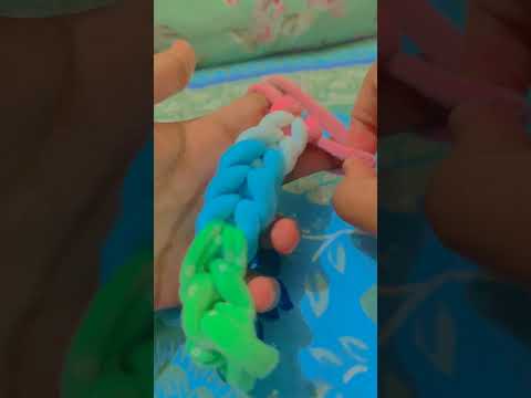 Making Rubber Band 🙀 Bracelet 😄 Try  it now ☺️ and give it to your Bestie 💟 and friends.