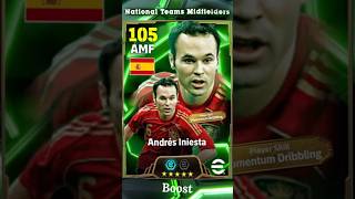 Upcoming Monday National Midfielders Pack | eFootball 2025 Mobile | Next Epic Pack In eFootball 2025