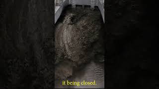 Opening spillway gate after years of it being closed #hydropower