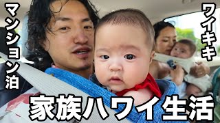 [I don't want to go home] A couple enjoying Hawaii and their 3-month-old twins' life in Waikiki
