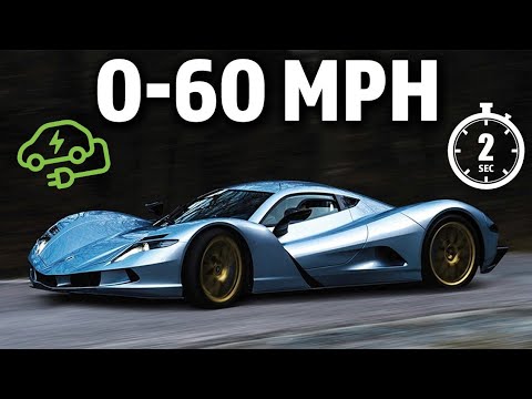 World’s Fastest Accelerating EVs that Do 0-60 MPH in Seconds