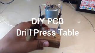 DIY PCB Drill Press Table