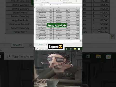 Learn this quick excel tip to save time & Boost your Productivity #shorts #exceltips #exceltricks