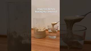 Float Test Before Baking My First Loaf