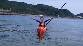 我和小兵划海洋舟