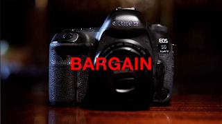 the canon 5d mark iv is a BARGAIN today
