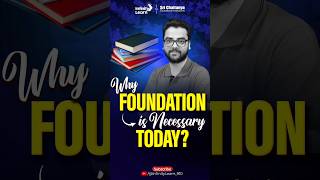 🎯Why Foundation is Necessary Today? | #cbseboardpreparation #shorts | @InfinityLearn_910