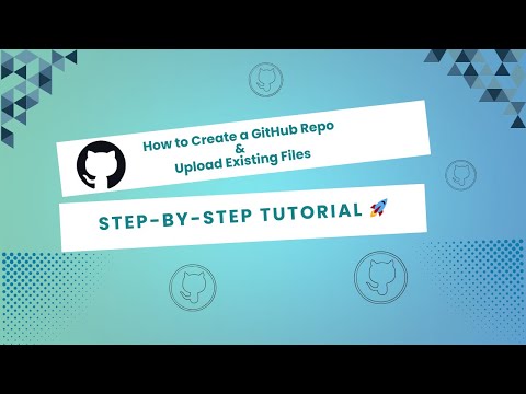 How to Create a GitHub Repo & Upload Existing Files | Step-by-Step Tutorial 🚀