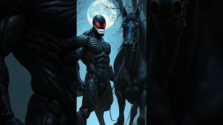 When Venom Tames the Darkest Stallion#Venom #Short #BlackHorse #DarkCinematic#VenomOnHorse#EpicShort