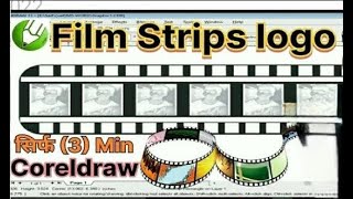 How to create Strips logo design in coreldraw ||#gk_yt || #coreldraw #viral
