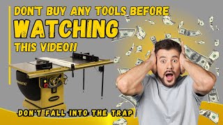 Don't Buy Any Woodworking Tools - Watch This First - AMAZING