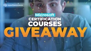 Microsoft Certification Courses Giveaway