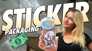 How to Package & Ship your Stickers for LESS THAN $1!!!