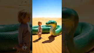 🧒 The Snake That Didn't Bite | True Emotional Short #shorts #ai #snake