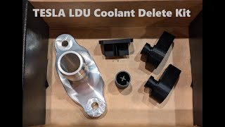 Tesla LDU Rotor Coolant Delete Kit - For sale in the description!