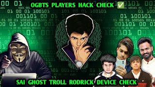 OGBTS PLAYERS HACK CHECK ✅ #madan #madanop #bgmi