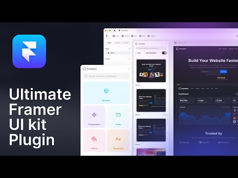 Ultimate Framer UI kit Plugin - Frameblox