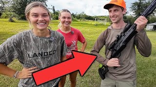 @RipnStikOutdoors Let Us Shoot His 50 CAL for Frogs… Big Mistake!