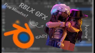 🌟 Roblox GFX Tutorial!! ✨ || Blender 🎨💻
