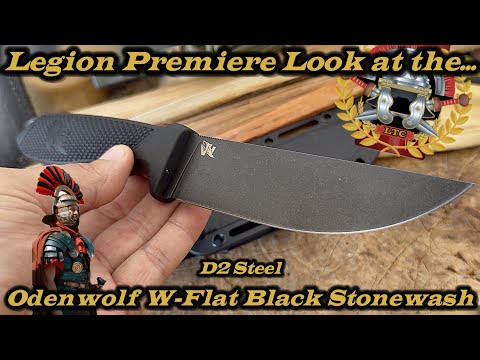 Legion Premiere Look at the Odenwolf W-Flat in D2 Steel