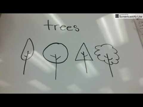 How to draw trees