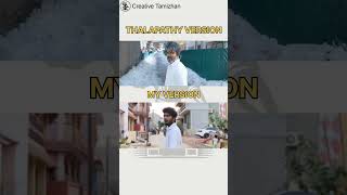 Thalapathy Leo movie title card | Thalapathy  version and My version | #thalapathy #vijay #leo