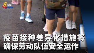 政府：疫苗接种差异化措施将确保劳动队伍以更安全方式运作