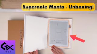 Supernote A5X2 Manta Is HERE! Unboxing & First Impressions