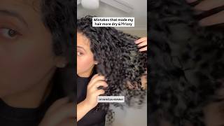 #frizzyhair #curlyhairproblems #curlyhaircare #curlyhair #frizzfree #naturallycurlyhair