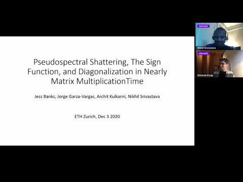 Pseudospectral Shattering, Sign Function, and Diagonalization in Nearly Matrix Multiplication Time