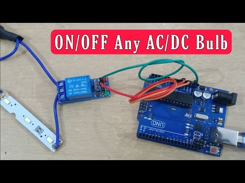How to use 5v Relay with Arduino to Control High Voltage Devices || LED Blinking || Techie Lagan