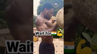 wait for indian 💪🇮🇳🇮🇳.. #hardwork #viral #indiapower #african #fitness #support #desi