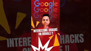 interesting 3hacks on google search now ✅ #googlegoogle #techsecrets #hacks #ytshortsvideos #viral