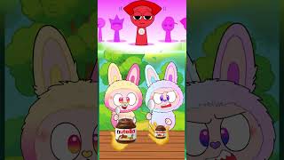 Sprunki vs Labubu: Who's Bigger? Tile's Hop | Zoonomaly Theme Song Cover