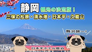 【静岡市】これぞ静岡観光の決定版！三保の松原・清水港・日本平夢テラス・久能山・日本平ホテルで贅沢旅