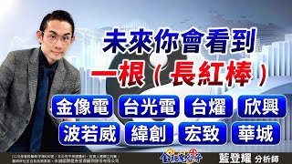 中視【金融鬼谷子】20250714#藍登耀：未來你會看到！一根長紅棒！金像電、台光電、台燿、欣興、波若威、緯創、宏致、華城 #中視 #中視新聞 #藍登耀 #金融鬼谷子 #永誠國際投顧