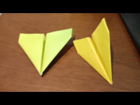 how to fold stellarsoar. a paper airplane that can be a glider or a dart