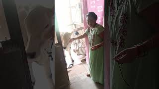 gau mhari puja gau hai mata song//dekhiye meri sister gau mata ki seva karte hua