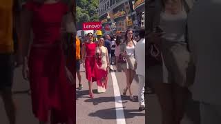 Behind the Scenes with Alexandra Saint Mleux in the F1 Paddock! 🏎️✨