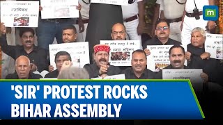 Bihar Elections News | Protests Over Bihar's SIR Rocks Bihar Assembly | Election Commission
