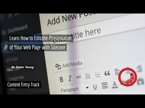 Introduction to Presentation Details in Sitecore