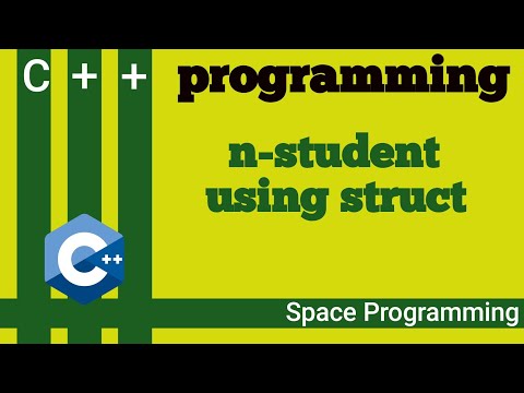 program to store n - student record using structure C++ | C++ Struct 2