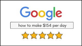 Earn $154 Per Day With Google (Step-by-Step Training)