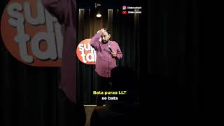 IITian In Nikkar | Standup Comedy By Inder Sahani #shorts #comedy #funny