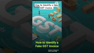 How to identify a fake GST invoice. ||GST invoice    #gst #viral #youtubeshorts  #gstsuvidhakendra