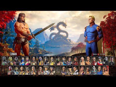 MK1 Conan Vs Homelander - Mortal Kombat 1 Gameplay