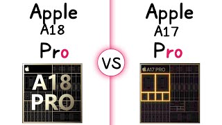 Apple A18 Pro vs Apple A17 Pro - What's A Better ?